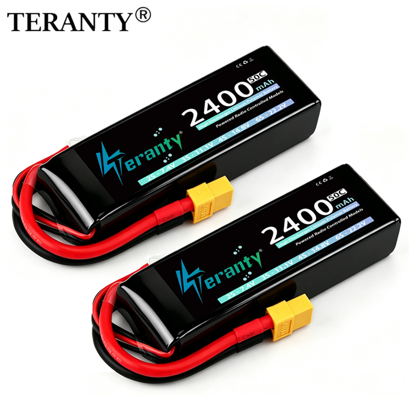 Rc Hobby Boat - TERANTY 3S 2200/2400/2600mAh Lipo Battery 11.1V