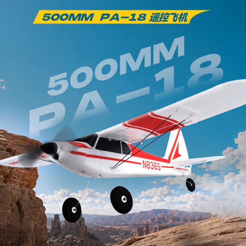 Rc Hobby Experts - New Blue Arrow Rc Airplane PA-18