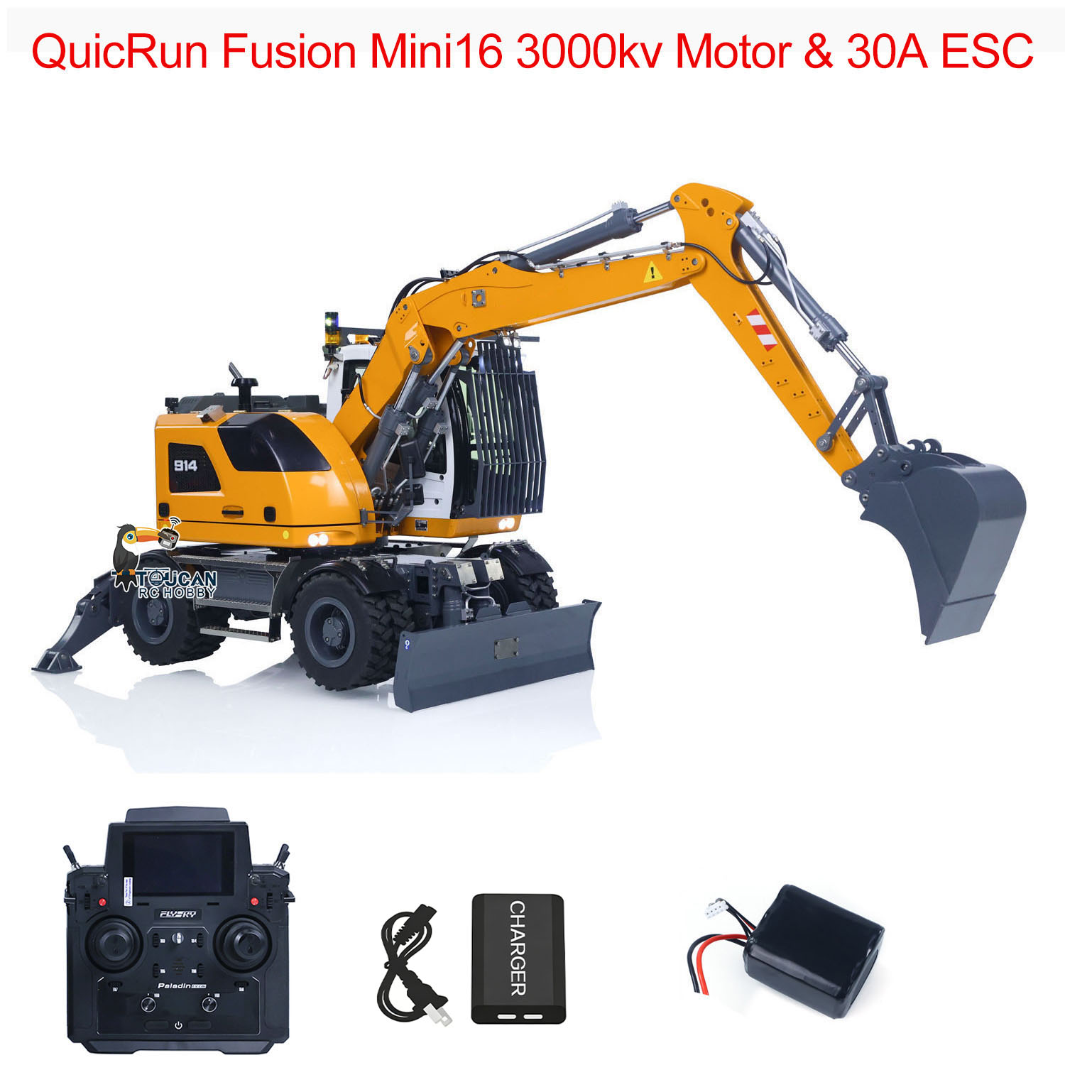 Rc Excavator Hobby - RTR 1/14 RC Hydraulic Excavator LR914