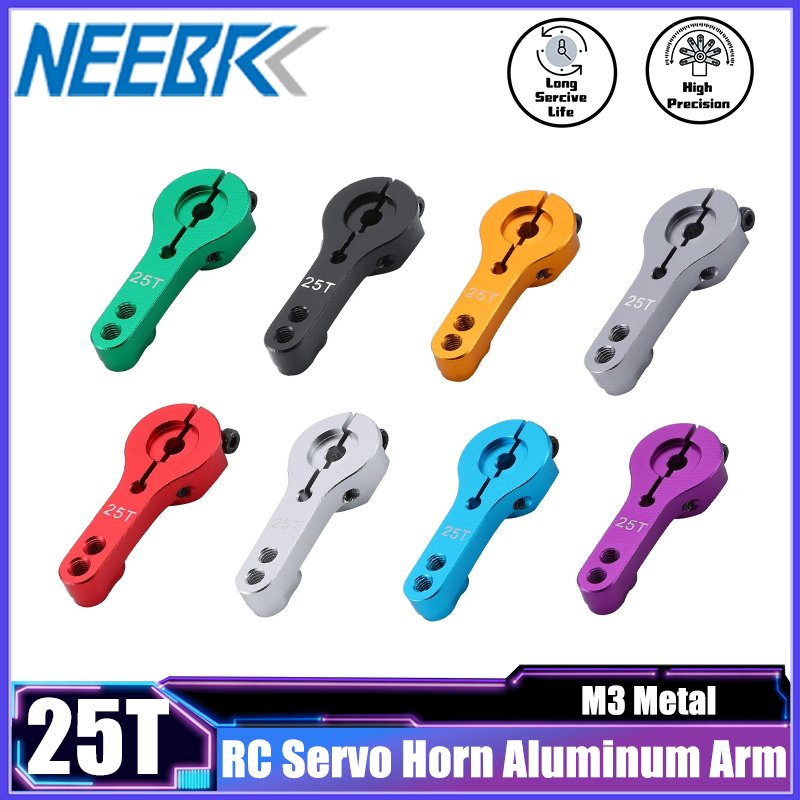 Rc Hobby Boat - NEEBRC 25T RC Servo Horn Aluminum