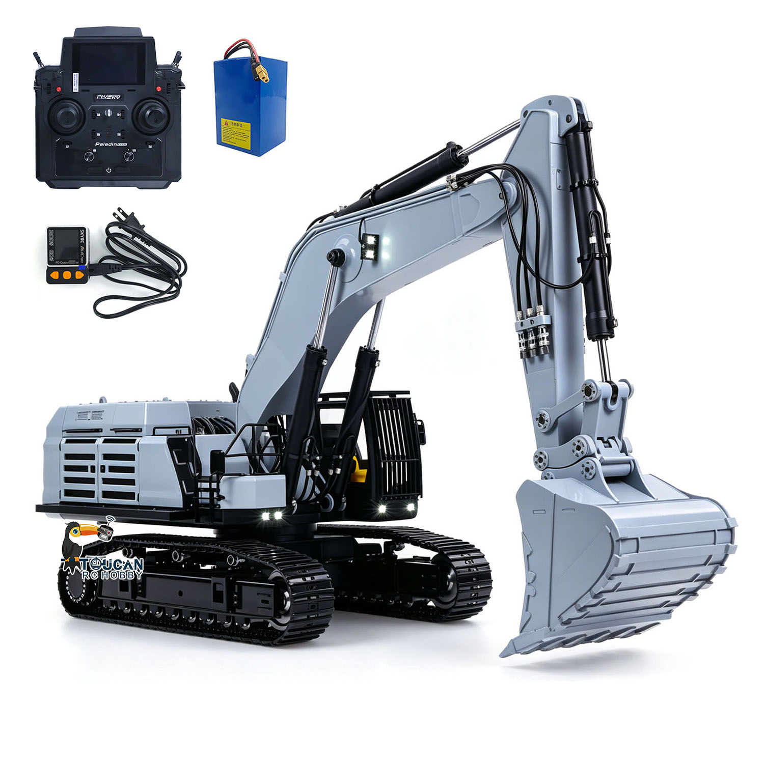 1/12395F RC Hydraulic Heavy Ex - Rc Excavator Hobby 评论和价格