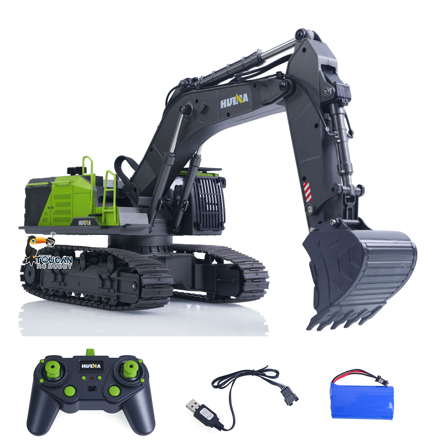 US Stock Toys HUINA 1/14 593 M - Rc Excavator Hobby 评论和价格