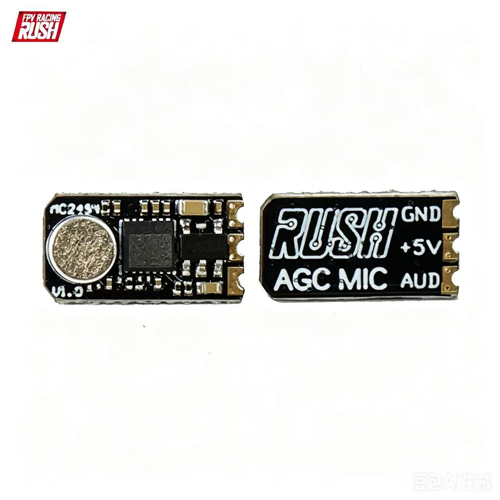 RUSH AGC 5V DC MIC Microphone  - Top Rc Hobby Mini Xcub 评论和价格