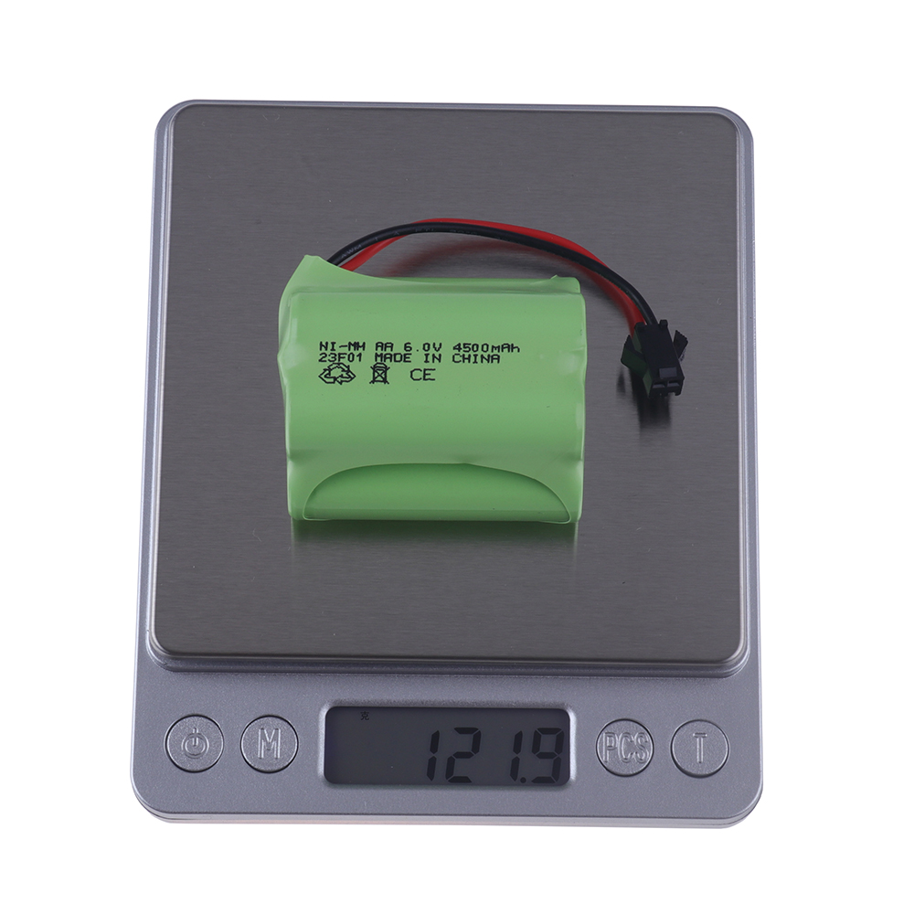 6v 4500mAh Ni-MH Battery SM Pl - Rc Hobby Boat 评论和价格
