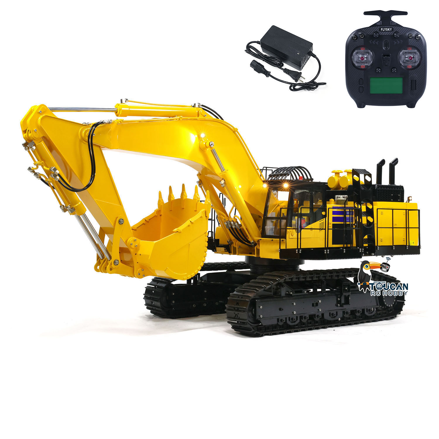1/8 Scale RC Hydraulic Excavat - Rc Excavator Hobby 评论和价格