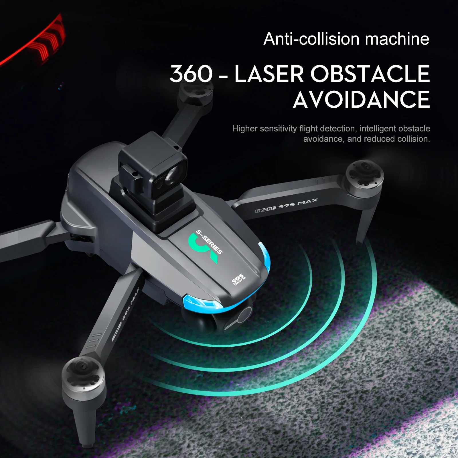 NEW S9S MAX MINI Drone 4K 2-Ax - Top Rc Hobby Mini Xcub 评论和价格