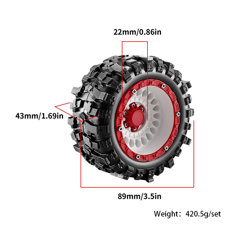 4PC RC Monster Truck High Grip - Rc Truck Monster 评论和价格