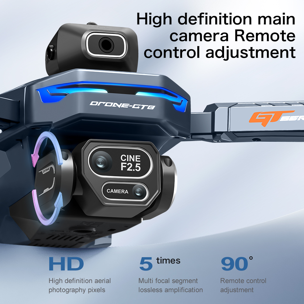 NEW GT8 HD RC Drone 4K Profess - Top Rc Hobby Mini Xcub 评论和价格