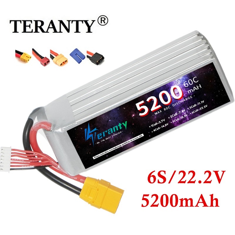 TERANTY 6S 5200mAh Lipo Batter - Rc Hobby Boat 评论和价格