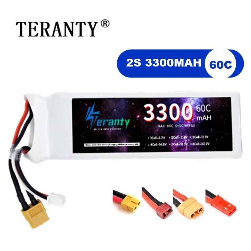 2S 7.4V LiPo Battery 3300mAh 6 - Rc Hobby Boat 评论和价格