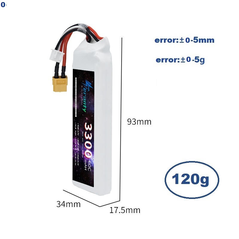 2S 7.4V LiPo Battery 3300mAh 6 - Rc Hobby Boat 评论和价格