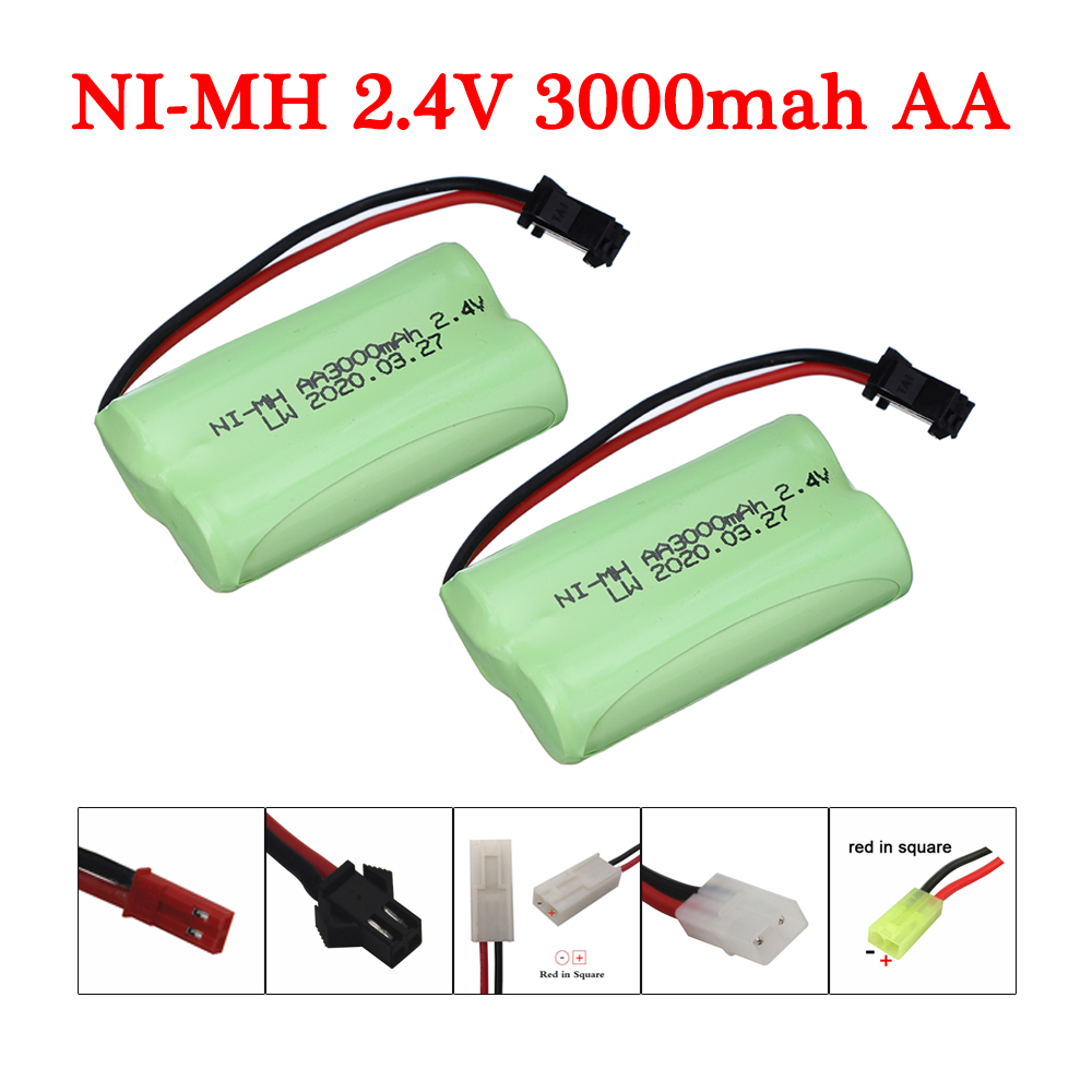 2.4V 3000mah NIMH AA Battery p - Rc Hobby Boat 评论和价格