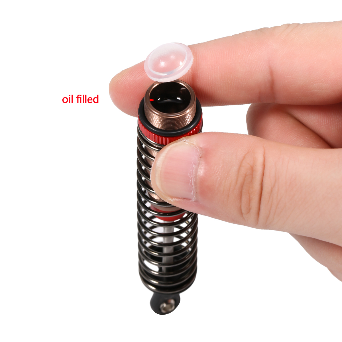 4Pcs Adjustable Oil Filled Sho - Rc Truck Monster 评论和价格