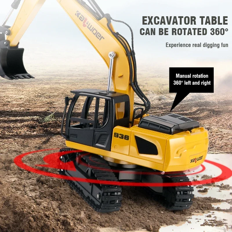 Huina Rc Excavator 1/24 9Ch Re - Rc Excavator Hobby 评论和价格