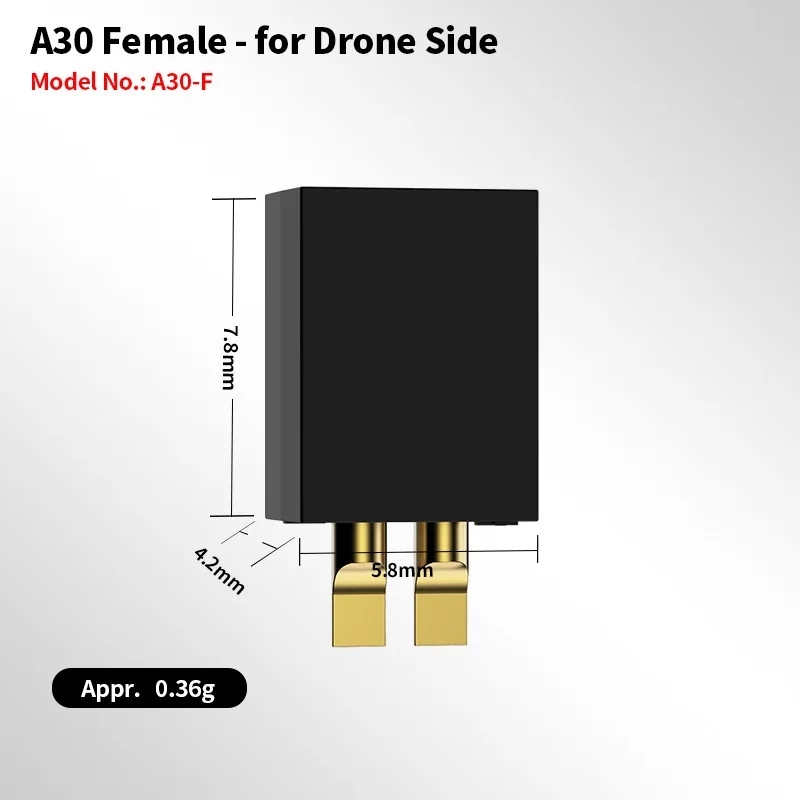 5Pcs GAONENG A30/BT2.0 Female  - Top Rc Hobby Mini Xcub 评论和价格