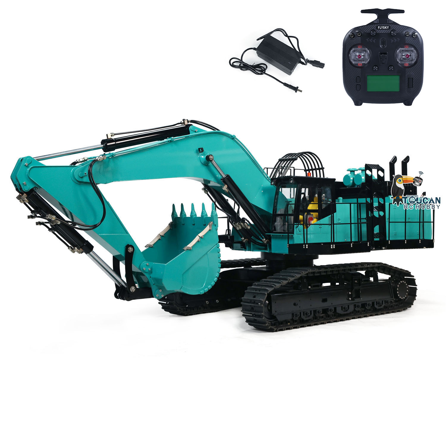 1/8 Scale PC1250 RC Hydraulic  - Rc Excavator Hobby 评论和价格