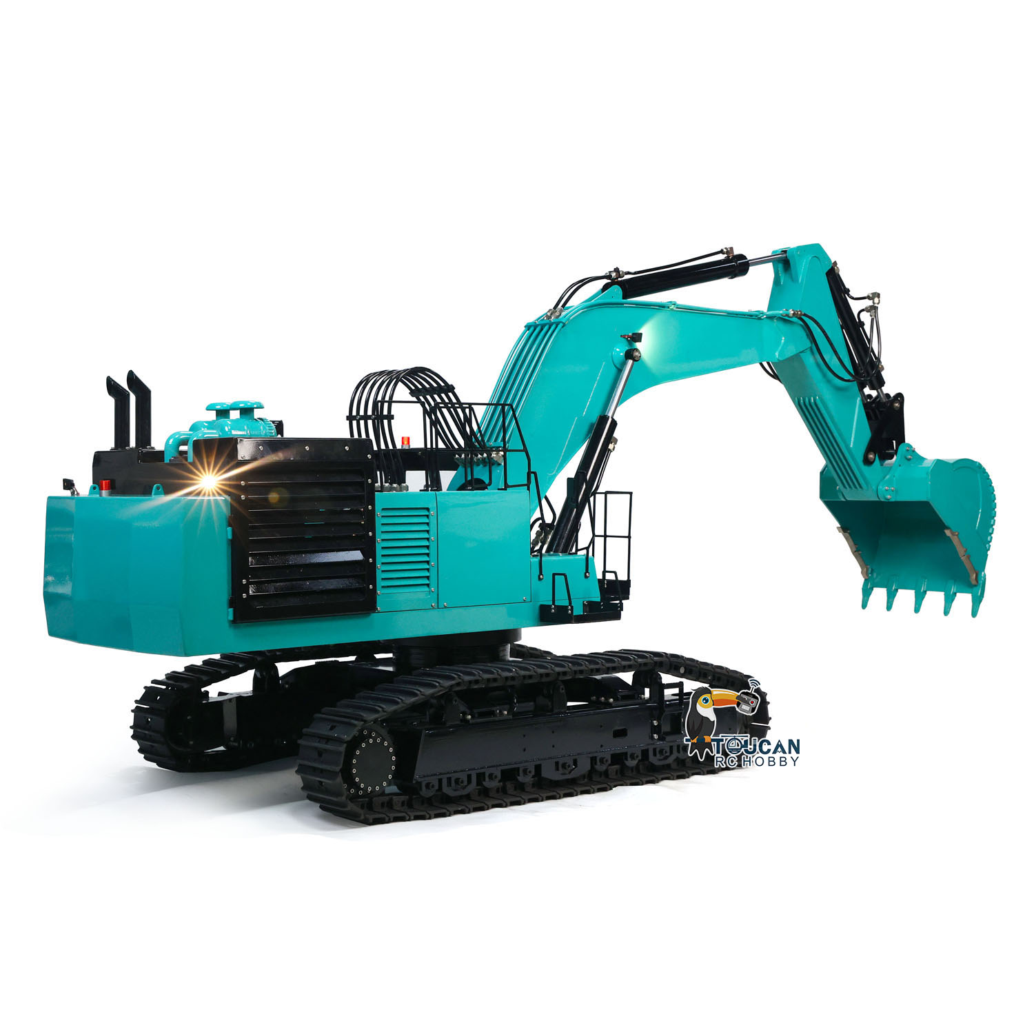 1/8 Scale PC1250 RC Hydraulic  - Rc Excavator Hobby 评论和价格