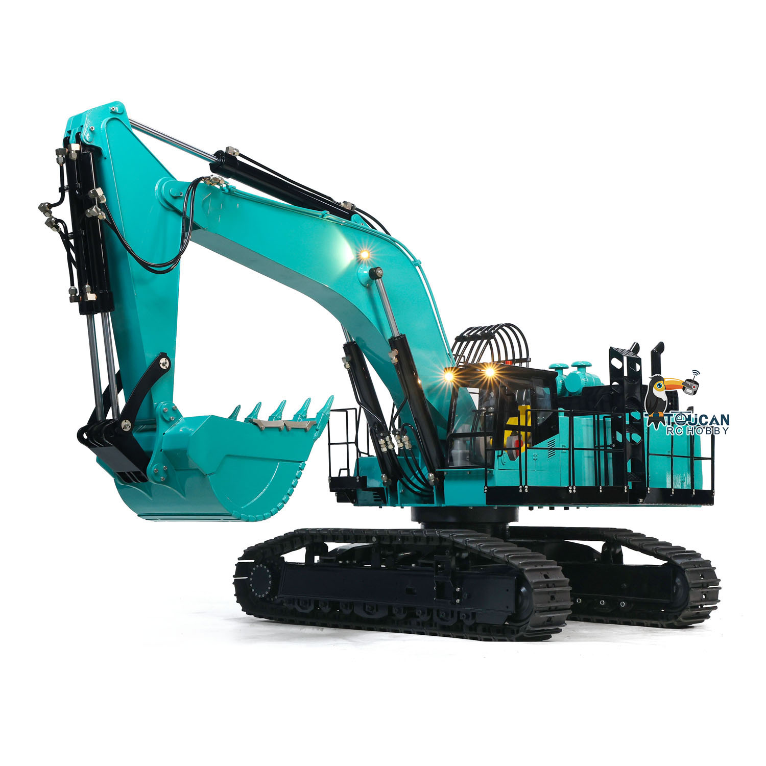 1/8 Scale PC1250 RC Hydraulic  - Rc Excavator Hobby 评论和价格