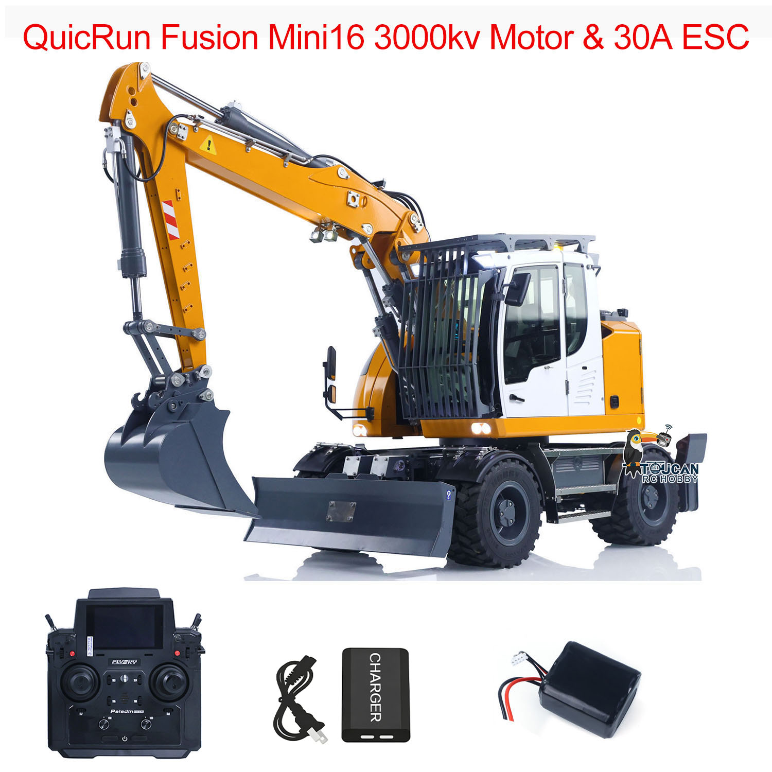 RTR 1/14 RC Hydraulic Excavato - Rc Excavator Hobby 评论和价格