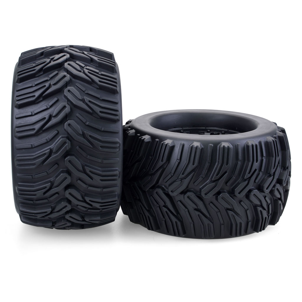 4PCS 1/8 Wheels Tires 170mm 16 - Rc Truck Monster 评论和价格