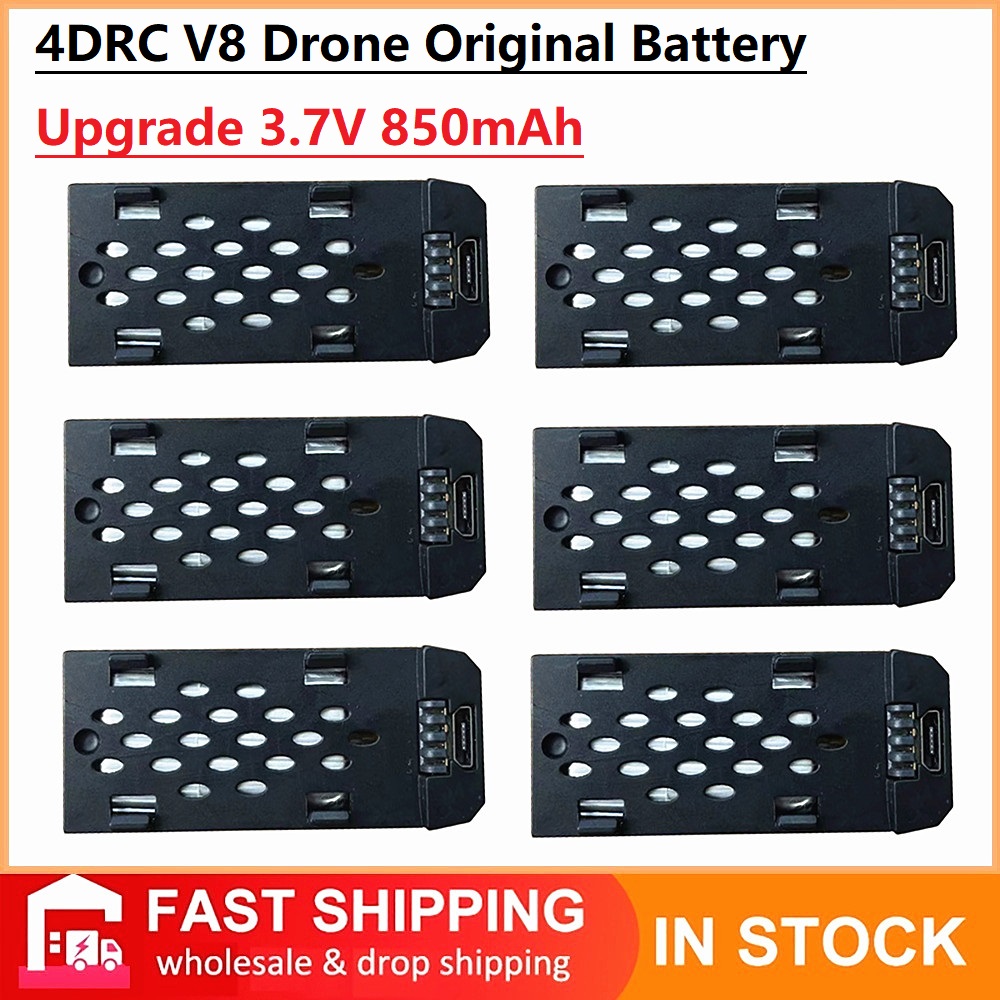 4DRC V8 Drone Original Battery - Top Rc Hobby Mini Xcub 评论和价格