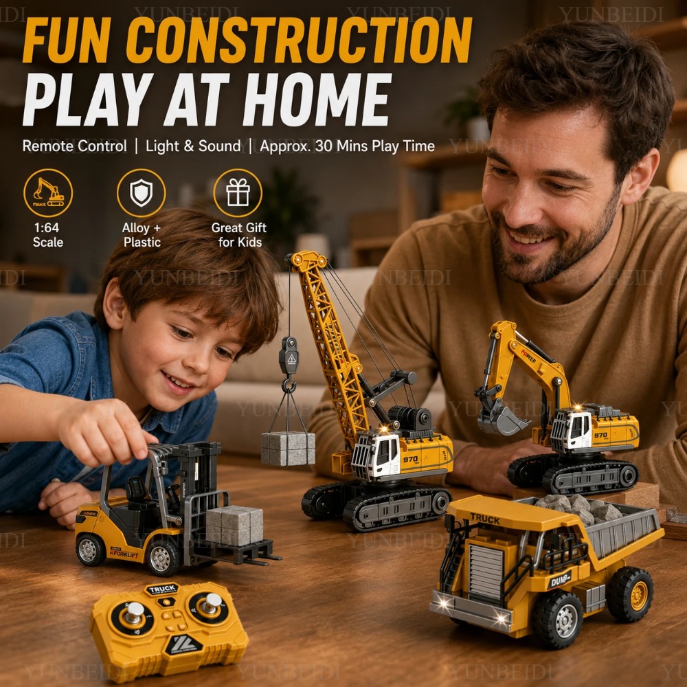 Remote Control Mini Alloy Car  - Rc Excavator Hobby 评论和价格
