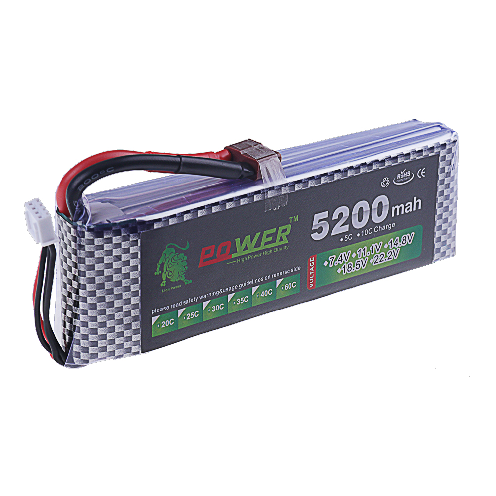 3S Lipo Battery 11.1V 5200mah  - Rc Hobby Boat 评论和价格