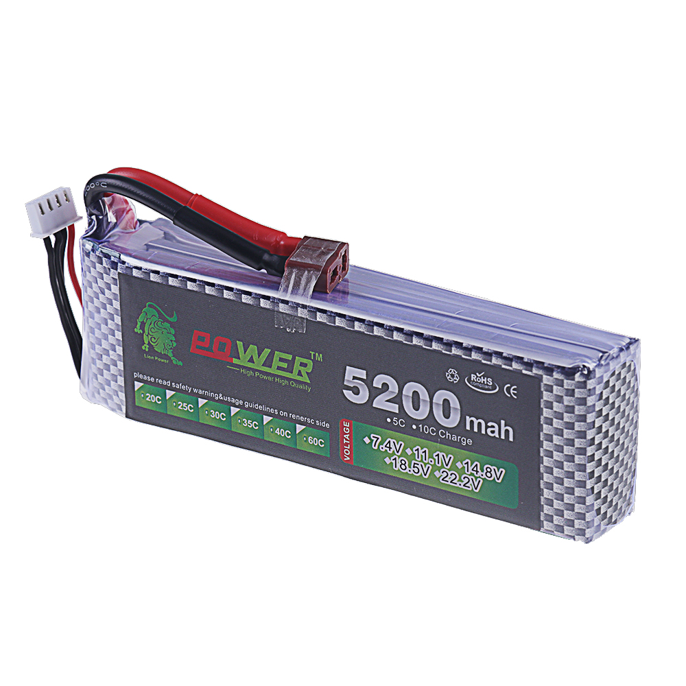 3S Lipo Battery 11.1V 5200mah  - Rc Hobby Boat 评论和价格