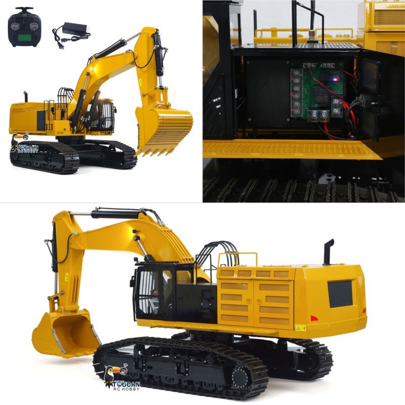 390F RC Metal Hydraulic 1/8 Ex - Rc Excavator Hobby 评论和价格